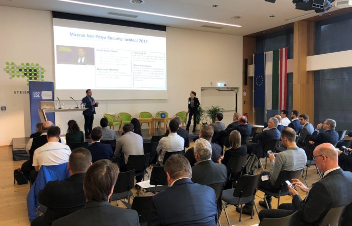 Stefan Jakoubi and Yvonne Poul @ LSZ “Industry 4.0” Event