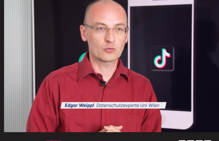Edgar Weippl at Cafe Puls