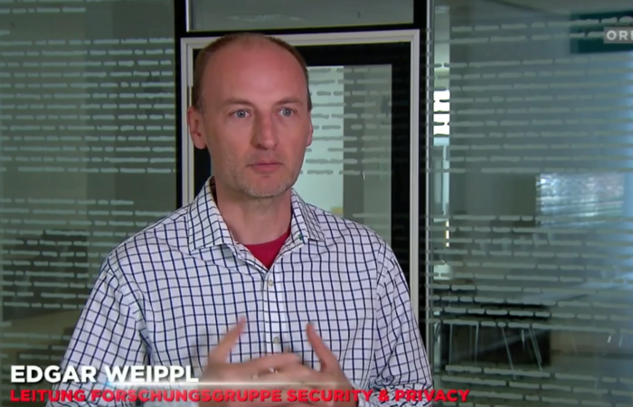 Pegasus: Edgar Weippl interviewed for “Mayrs Magazin” (ORF)