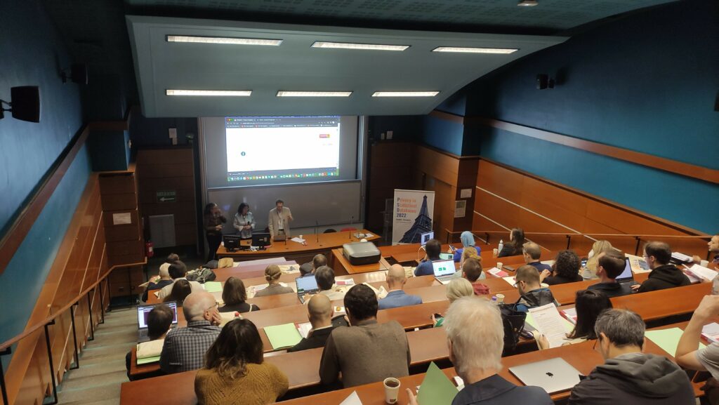 Tanja Šarčević held a talk at the Privacy in Statistical Databases 2022 (PSD 2022) conference in Paris.