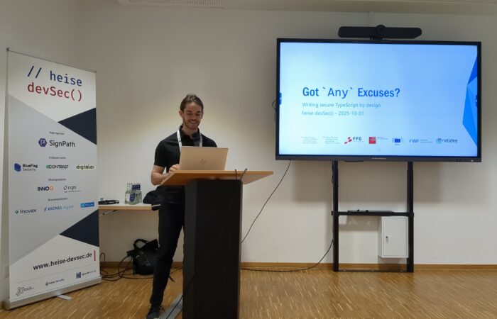 SBA @ heise devSec()