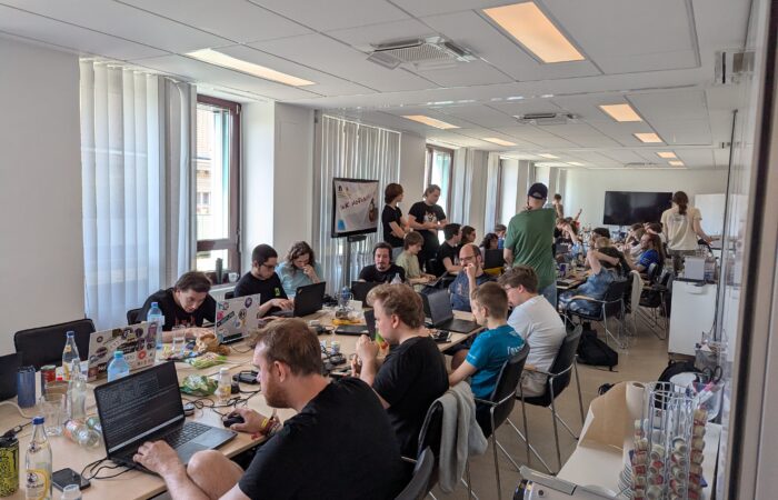 Overview of all participants hacking