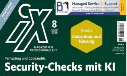 cover iX magazine August 2026