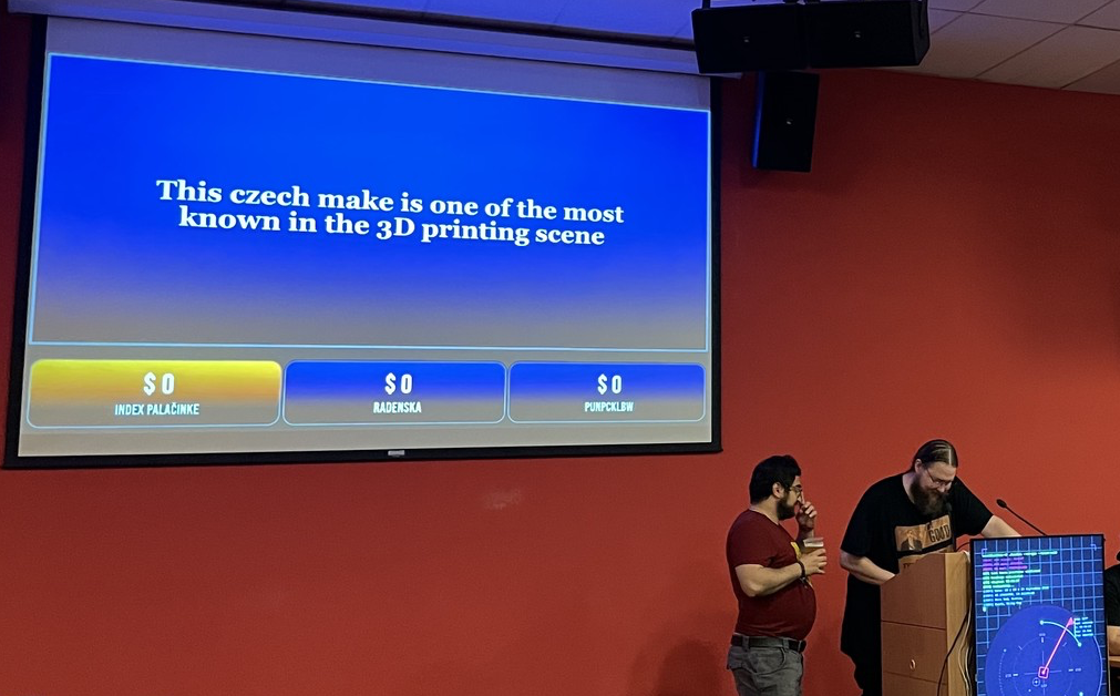 hacker jeopardy georg merzdovnik on stage